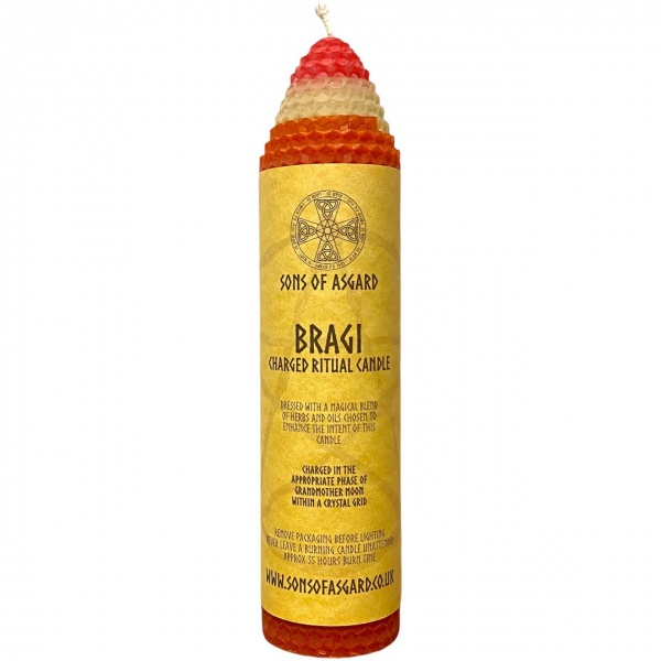 Bragi - Beeswax Ritual Candle